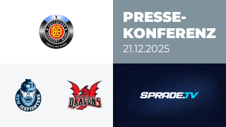 21.12.2025 - Pressekonferenz - KSW IceFighters Leipzig vs. Herforder Ice Dragons