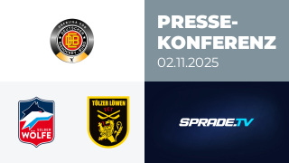 02.11.2025 - Pressekonferenz - Selber Wölfe vs. Tölzer Löwen