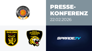 22.02.2026 - Pressekonferenz - Tölzer Löwen vs. onesto Tigers Bayreuth