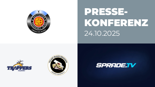 24.10.2025 - Pressekonferenz - Tilburg Trappers vs. TecArt BlackDragons