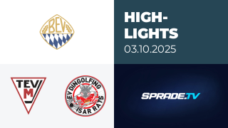 03.10.2025 - Highlights - TEV Miesbach vs. EV Dingolfing
