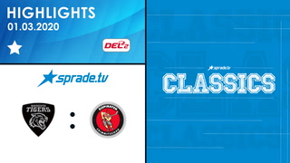 01.03.2020 - Highlights - Bayreuth Tigers vs. Eispiraten Crimmitschau