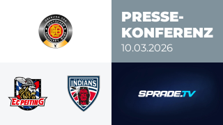 10.03.2026 - Pressekonferenz - EC Peiting vs. Hannover Indians