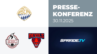 30.11.2025 - Pressekonferenz - EHC Königsbrunn vs. Devils Ulm/Neu-Ulm