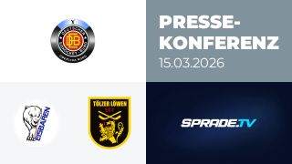 15.03.2026 - Pressekonferenz - Hammer Eisbären vs. Tölzer Löwen