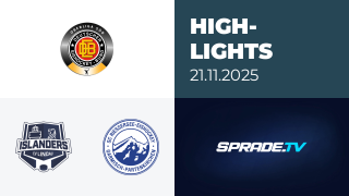 21.11.2025 - Highlights - EV Lindau Islanders vs. SC Riessersee