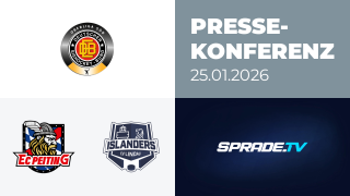 25.01.2026 - Pressekonferenz - EC Peiting vs. EV Lindau Islanders