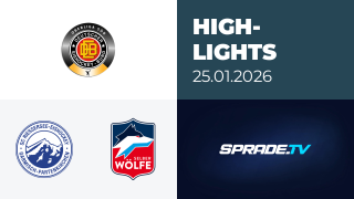 25.01.2026 - Highlights - SC Riessersee vs. Selber Wölfe