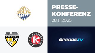 28.11.2025 - Pressekonferenz - ERSC Amberg vs. EHC Klostersee