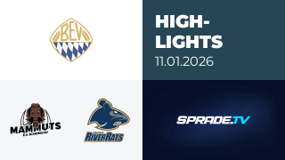 11.01.2026 - Highlights - Schongau Mammuts vs. ESC Riverrats Geretsried