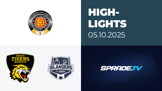 05.10.2025 - Highlights - onesto Tigers Bayreuth vs. EV Lindau Islanders
