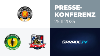 25.11.2025 - Pressekonferenz - Höchstadt Alligators vs. EC Peiting