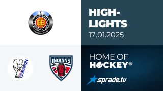 17.01.2025 - Highlights - Hammer Eisbären vs. Hannover Indians