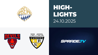 24.10.2025 - Highlights - Devils Ulm/Neu-Ulm vs. ERSC Amberg