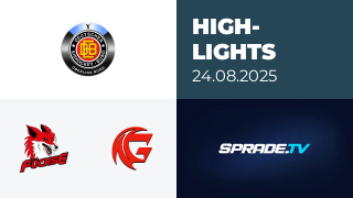 24.08.2025 - Highlights - Füchse Duisburg vs. Les Gothiques Amiens