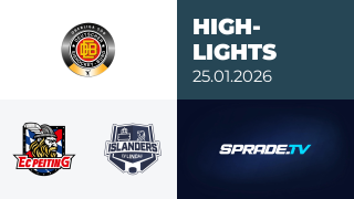 25.01.2026 - Highlights - EC Peiting vs. EV Lindau Islanders