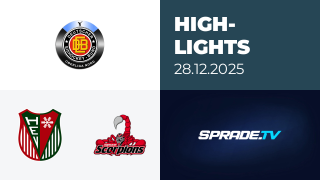 28.12.2025 - Highlights - Herne Miners vs. Hannover Scorpions