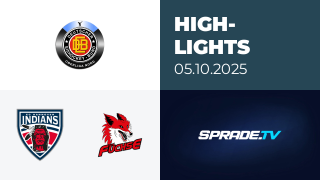 05.10.2025 - Highlights - Hannover Indians vs. Füchse Duisburg