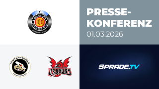 01.03.2026 - Pressekonferenz - TecArt BlackDragons vs. Herforder Ice Dragons