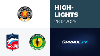 28.12.2025 - Highlights - Selber Wölfe vs. Höchstadt Alligators