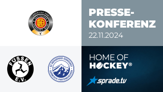 22.11.2024 - Pressekonferenz - EV Füssen vs. SC Riessersee