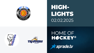 02.02.2025 - Highlights - Hammer Eisbären vs. Tilburg Trappers