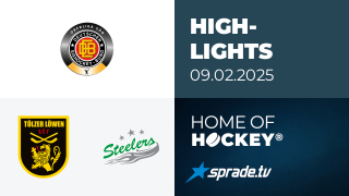 09.02.2025 - Highlights - Tölzer Löwen vs. Bietigheim Steelers