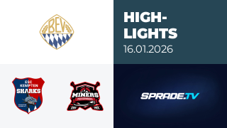 16.01.2026 - Highlights - ESC Kempten vs. Peißenberg Miners