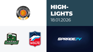 18.01.2026 - Highlights - Erding Gladiators vs. Selber Wölfe