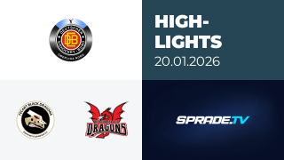 20.01.2026 - Highlights - TecArt BlackDragons vs. Herforder Ice Dragons