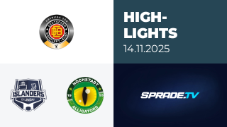 14.11.2025 - Highlights - EV Lindau Islanders vs. Höchstadt Alligators
