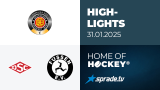 31.01.2025 - Highlights - Deggendorfer SC vs. EV Füssen