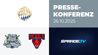 26.10.2025 - Pressekonferenz - Schweinfurt Mighty Dogs vs. Devils Ulm/Neu-Ulm