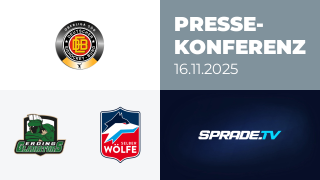 16.11.2025 - Pressekonferenz - Erding Gladiators vs. Selber Wölfe