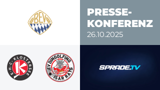 26.10.2025 - Pressekonferenz - EHC Klostersee vs. EV Dingolfing