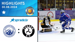 30.08.2024 - Highlights - SC Riessersee vs. EV Füssen