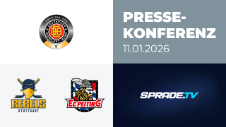 11.01.2026 - Pressekonferenz - Stuttgart Rebels vs. EC Peiting