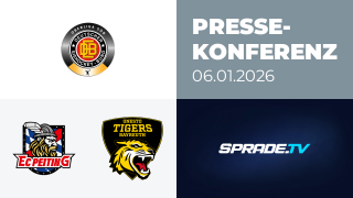 06.01.2026 - Pressekonferenz - EC Peiting vs. onesto Tigers Bayreuth