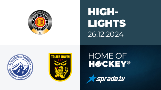 26.12.2024 - Highlights - SC Riessersee vs. Tölzer Löwen