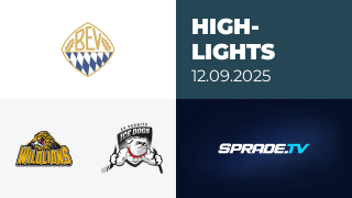12.09.2025 - Highlights - ERSC Amberg vs. Pegnitz Ice Dogs