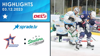 03.12.2023 - Highlights - Ravensburg Towerstars vs. Bietigheim Steelers