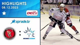08.12.2023 - Highlights - Eispiraten Crimmitschau vs. Dresdner Eislöwen