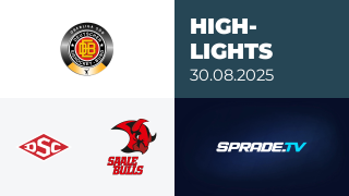 30.08.2025 - Highlights - Deggendorfer SC vs. Saale Bulls Halle