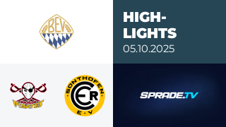 05.10.2025 - Highlights - ESV Buchloe vs. ERC Sonthofen