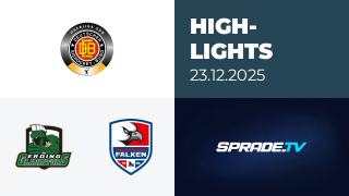 23.12.2025 - Highlights - Erding Gladiators vs. Heilbronner Falken