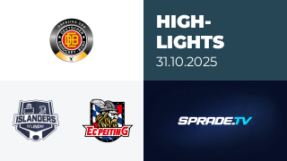 31.10.2025 - Highlights - EV Lindau Islanders vs. EC Peiting