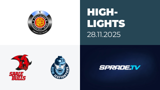 28.11.2025 - Highlights - Saale Bulls Halle vs. KSW IceFighters Leipzig