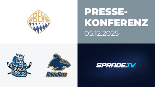 05.12.2025 - Pressekonferenz - HC Landsberg Riverkings vs. ESC Riverrats Geretsried