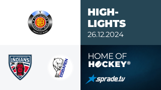 26.12.2024 - Highlights - Hannover Indians vs. Hammer Eisbären