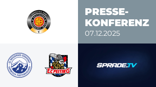 07.12.2025 - Pressekonferenz - SC Riessersee vs. EC Peiting